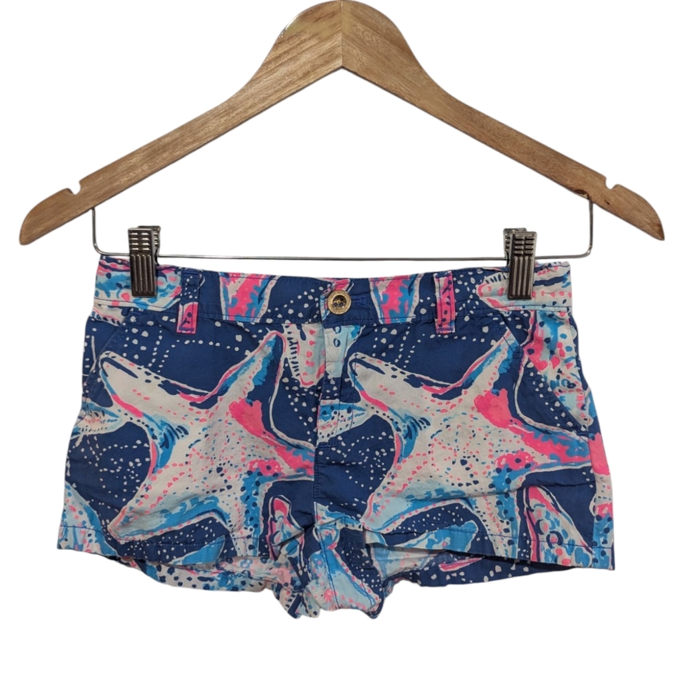 Lilly Pulitzer Girl's Starfish Shorts Size 10